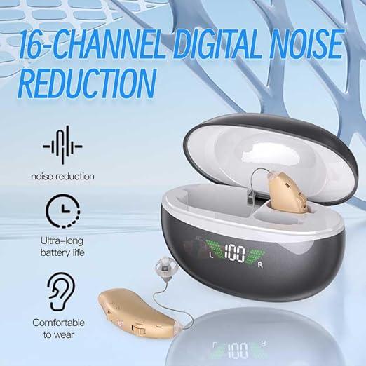 Цифровий слуховий апарат OTC з інтелектуальним шумоподавленням для дорослих - фото 2 Цифровий слуховий апарат OTC з інтелектуальним шумоподавленням для дорослих - фото 2