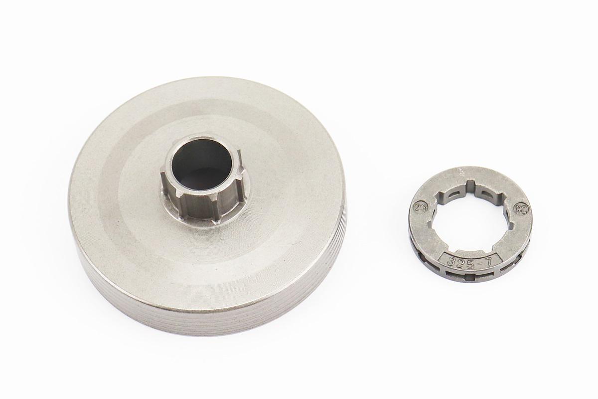 Тарелка сцепления к бензопилам китайским 4500/5200 и звезда 325-7 (28833697)