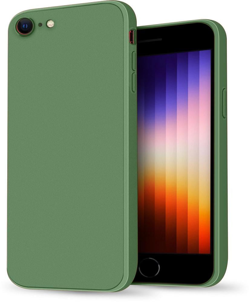 Силіконовий чохол HardCorner iPhone SE 2 (з мікрофіброю) Khaki (34787-17)