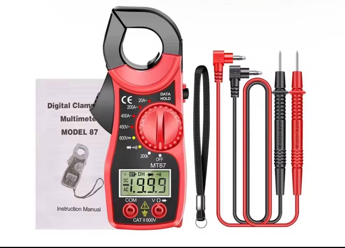 Мультиметр цифровий MT87 кліщовий (НР051089)
