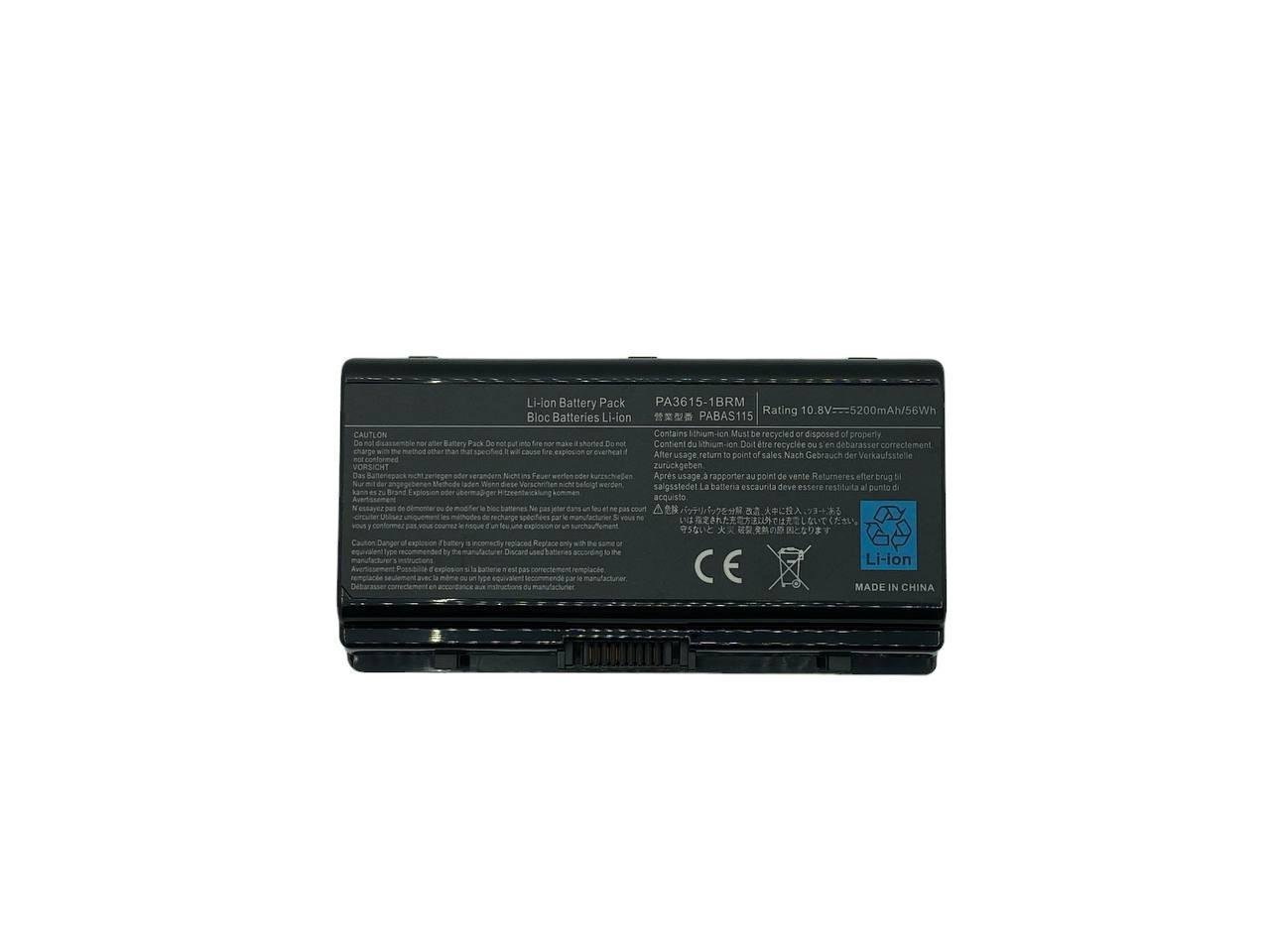 Акумулятор для ноутбука Toshiba PA3615U-1BRM Satellite L40 10,8V 5200 mAh (002565)