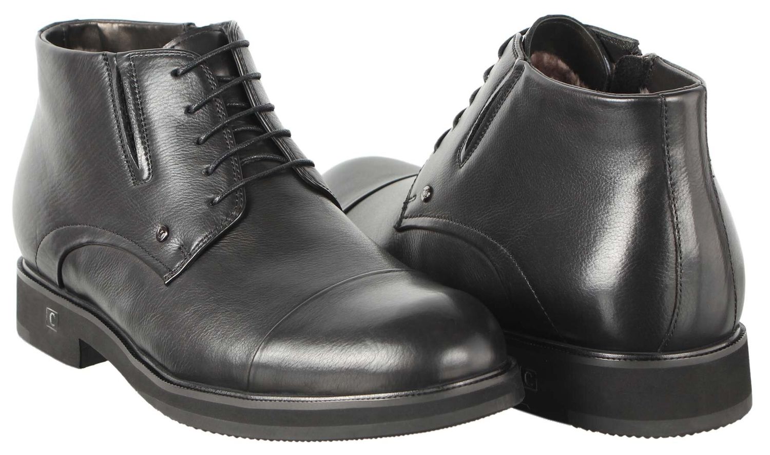 Ботинок мужской кожаный Cosottinni р.42 Черный (196777_42)
