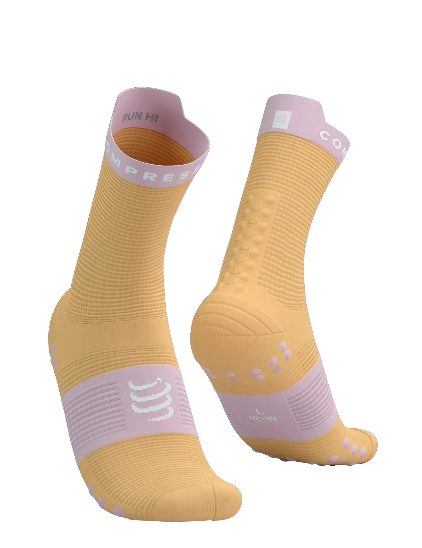 Носки спортивные Compression Pro Racing Socks V4.0 T3 р. 42-44 Оранжево-розовый (615629)