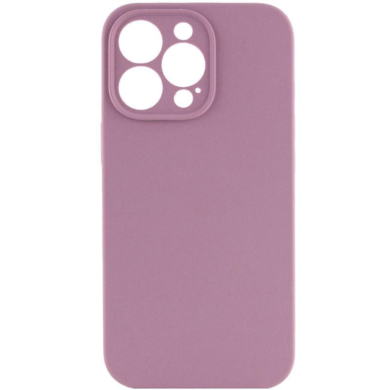 Чохол Silicone Case Full Camera Protective (AA) NO LOGO для Apple iPhone 15 Pro Max (6.7") Ліловий | Lilac Pride