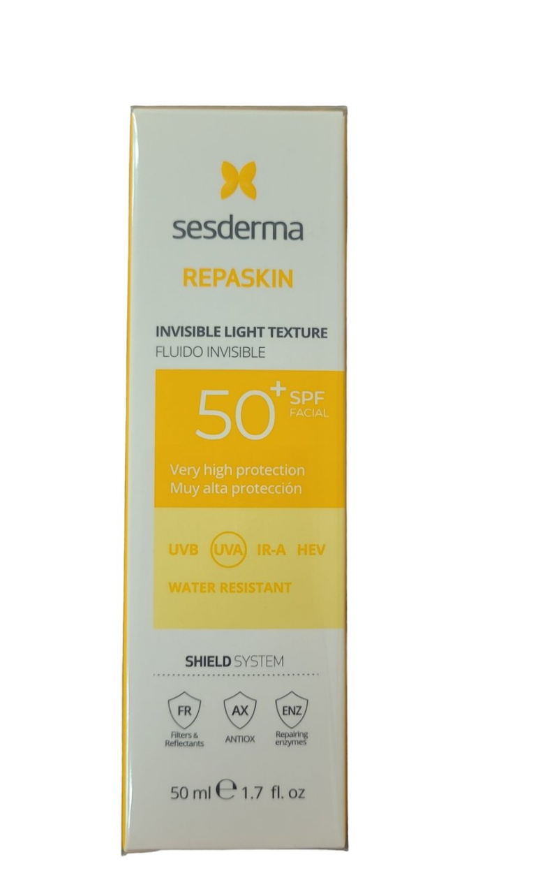 Флюїд для обличчя сонцезахисний SesDerma Repaskin Invisible Fluid SPF 50 50 мл (2244157376)