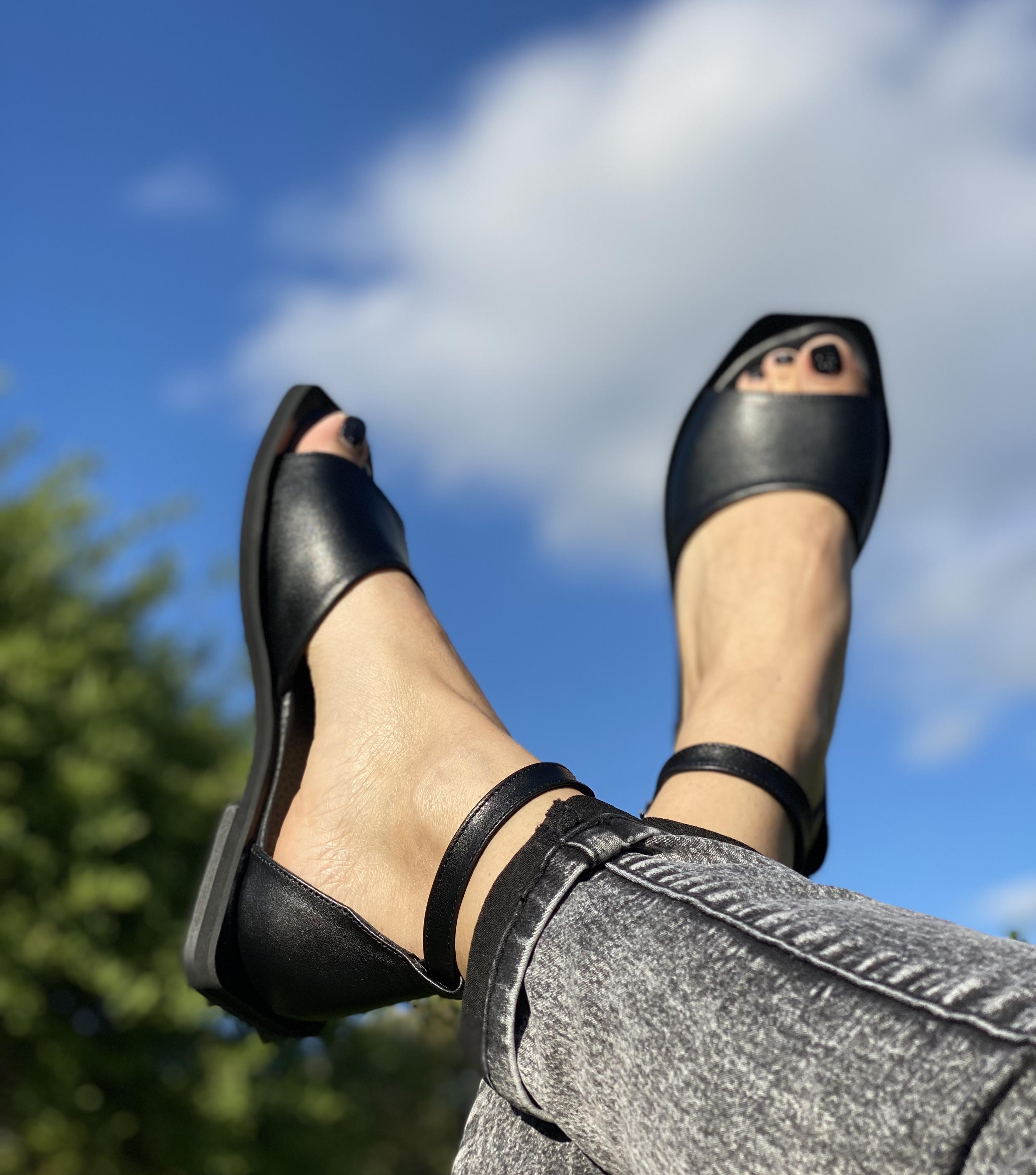 Босоножки женские M.KraFVT 0540 кожаные на низком каблуке р. 41 Черный (1386-41) - фото 7 Босоножки женские M.KraFVT 0540 кожаные на низком каблуке р. 41 Черный (1386-41) - фото 7