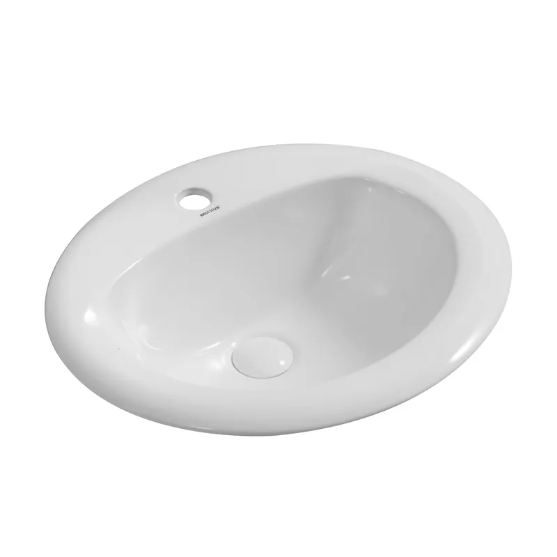 Раковина врезная на столешницу MIXXUS PREMIUM TOPPER-1602 515х400х200 мм с отверстием под смеситель (2509448749)