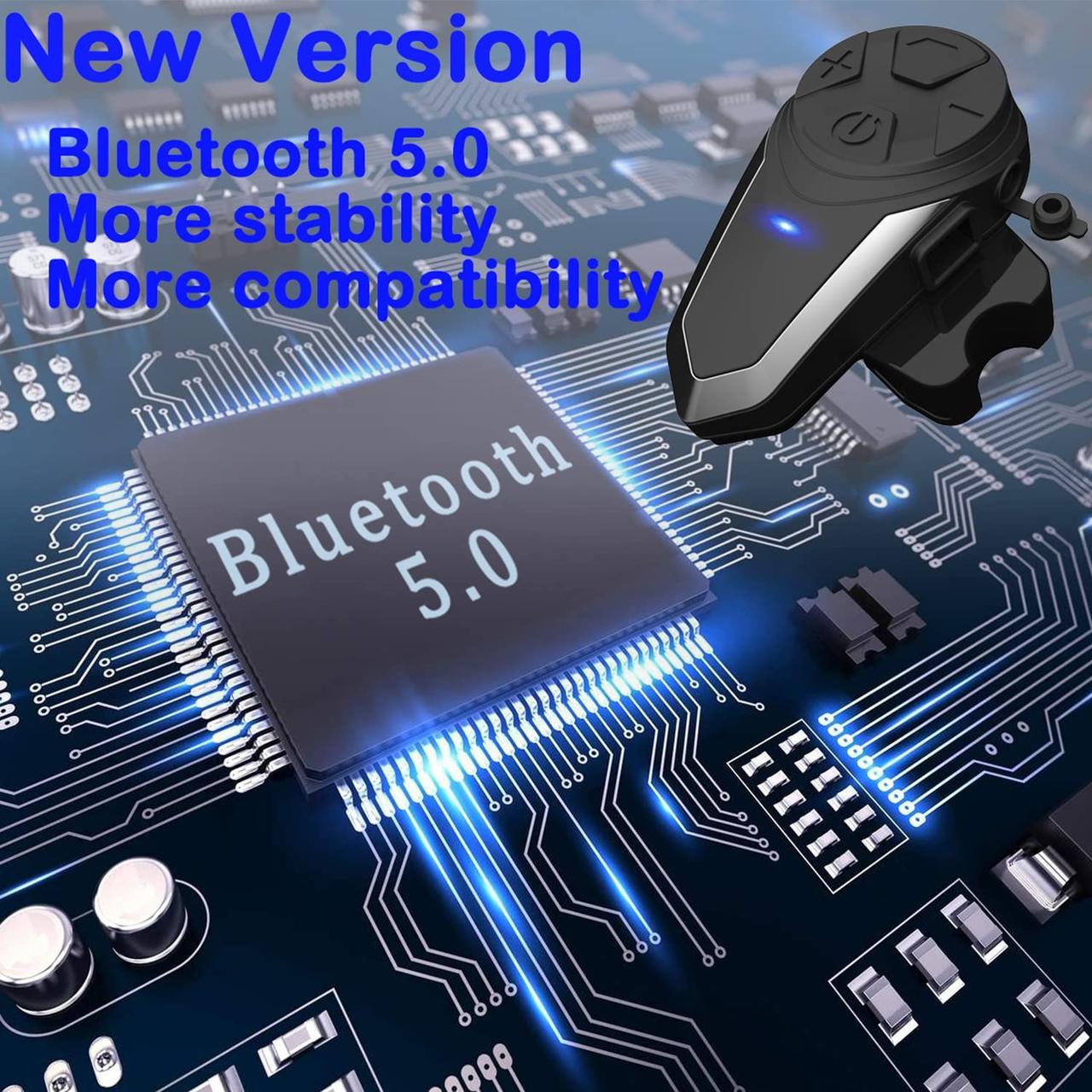 Гарнитура Bluetooth Intercom Thokwok для мотоциклов - фото 6 Гарнитура Bluetooth Intercom Thokwok для мотоциклов - фото 6