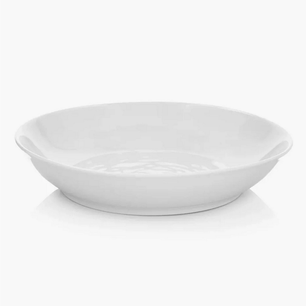 Тарелка глубокая фарфоровая DUKA SARA 22 см Белый (1211295)