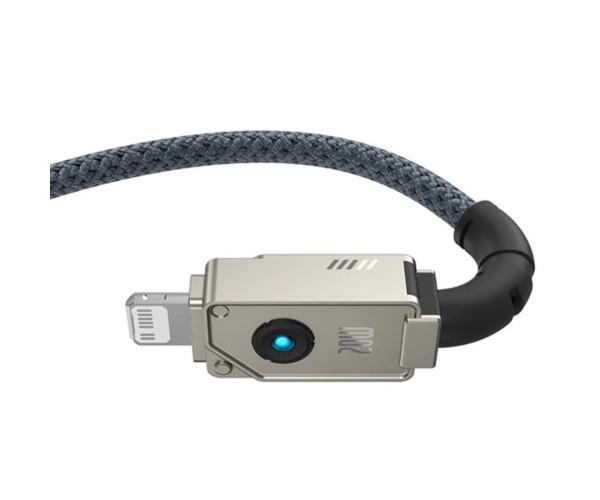 Кабель Data BASEUS Unbreakable Series Fast Charging Type-C-Lightning 20W 2 м Stellar White (06P10355803221-01) - фото 3