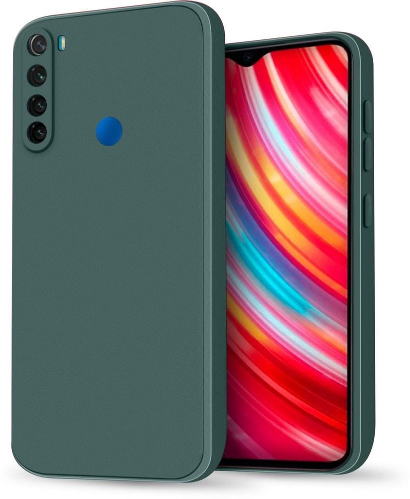 Силиконовый чехол HardCorner Xiaomi Redmi Note 8 (с микрофиброй) Green (37777-08)