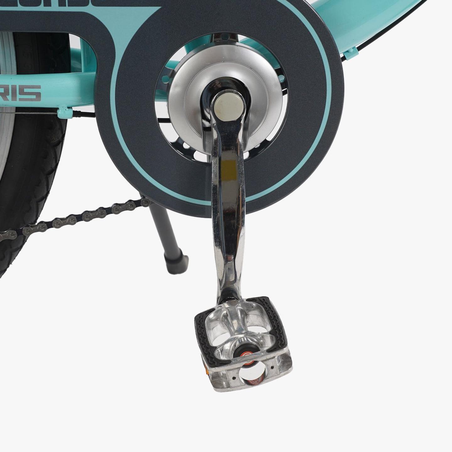 Велосипед міський Corso Polaris з кошиком та багажником рама 16,5"/26" Бірюзовий - фото 9 Велосипед міський Corso Polaris з кошиком та багажником рама 16,5"/26" Бірюзовий - фото 9