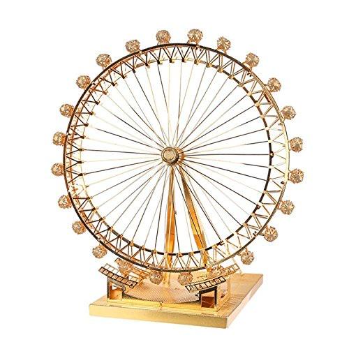 Конструктор Piececool London eye gold version P043-G колекційна модель - фото 2 Конструктор Piececool London eye gold version P043-G колекційна модель - фото 2