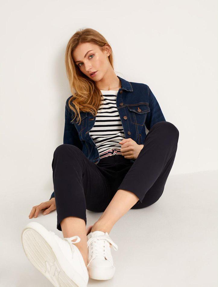 Куртка женская джинсовая Diverse LEANNE XS Темно-синий (5902598411785) - фото 3