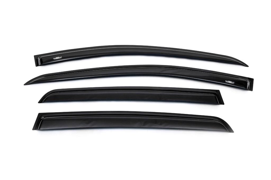 Ветровики HIC для Mercedes B-class W245 2005-2011 гг. поликарбонат Черный