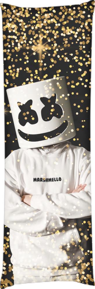 Подушка дакимакура Marshmello 26 60x180 см (14102147)