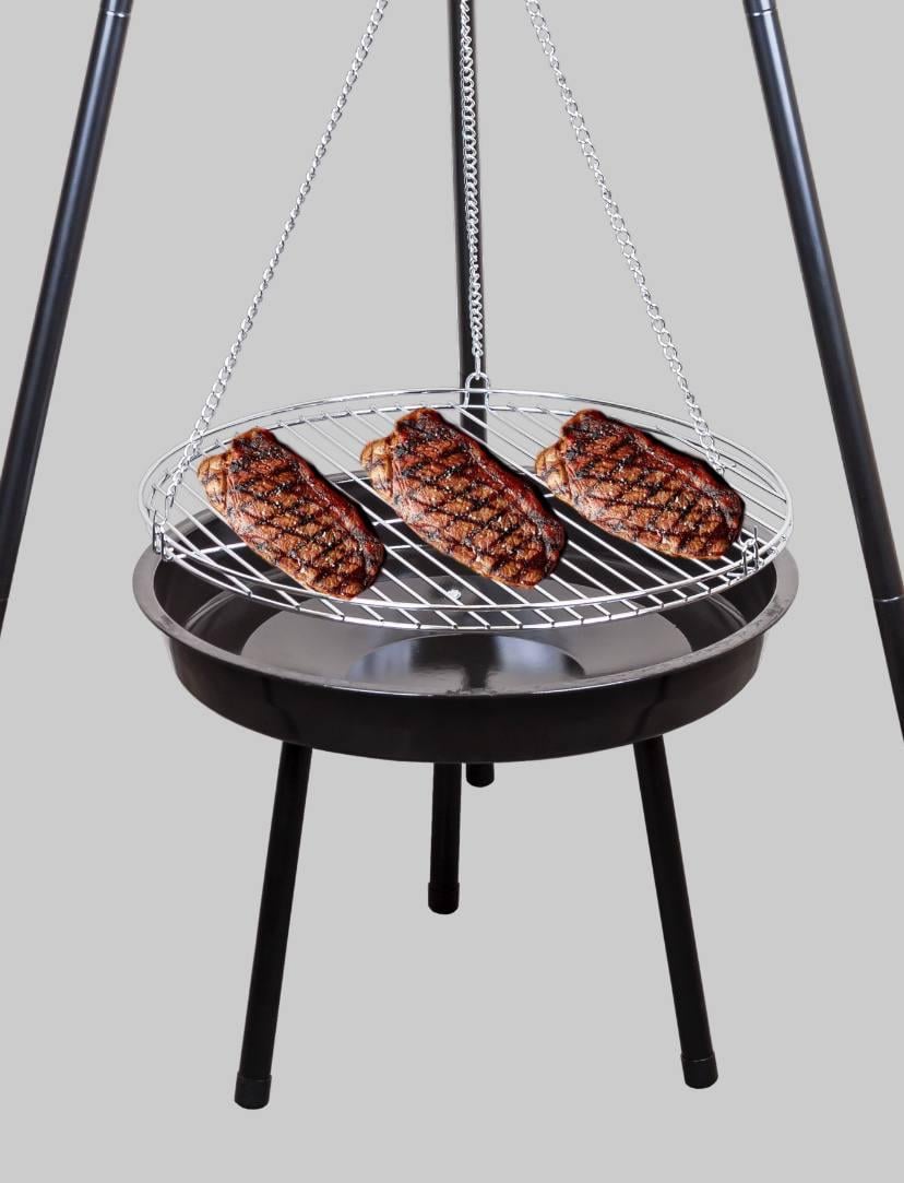 Гриль-барбекю підвісний вугільний міні Tripod Grill (LV210719T) - фото 4