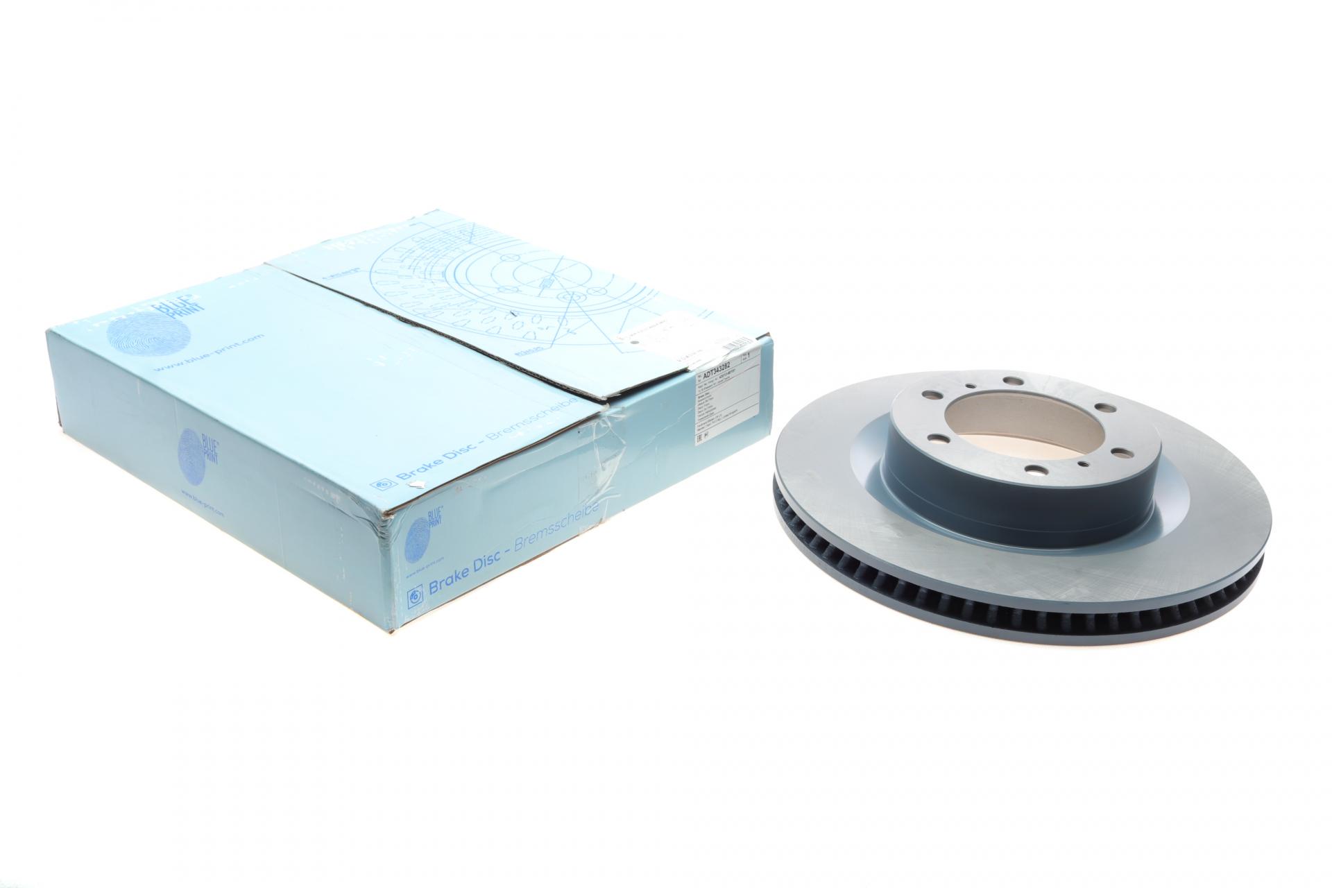 Диск тормозной передний BLUE PRINT для Toyota Land Cruiser 200/Prado 08-338x32 мм (ADT343282)