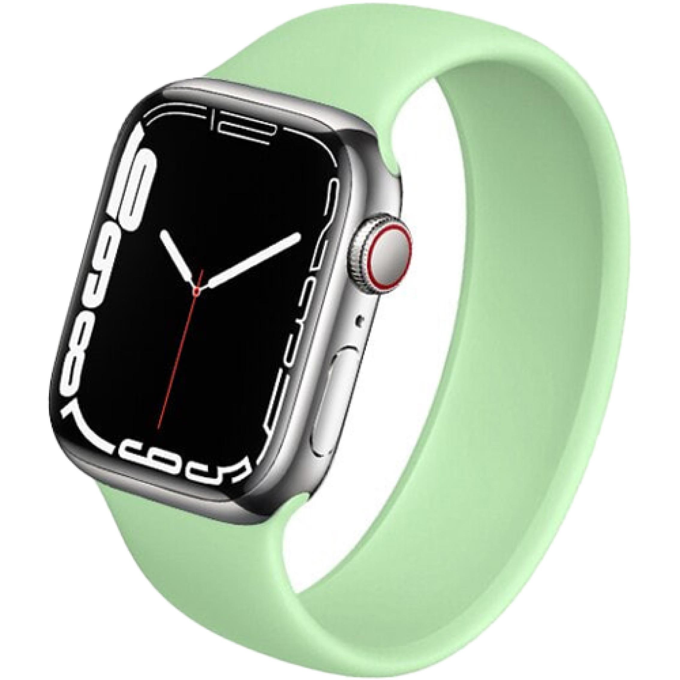 Ремінець силіконовий для Apple Watch 49 мм Pistachio (14096626)