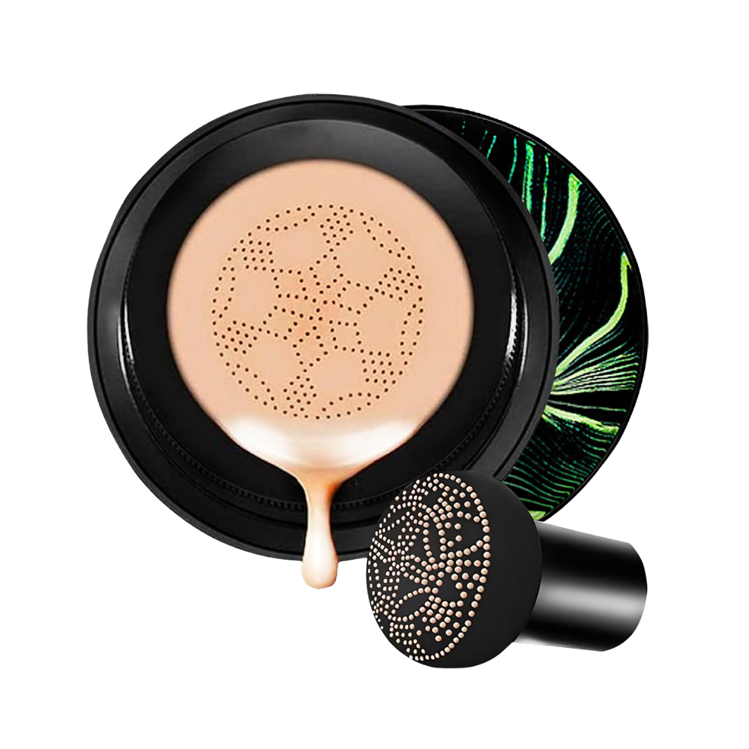 Кушон для лица Chafful Mushroom Makeup Air Cushion CC Cream 02-Бежевый натуральный 15 мл (33332560)