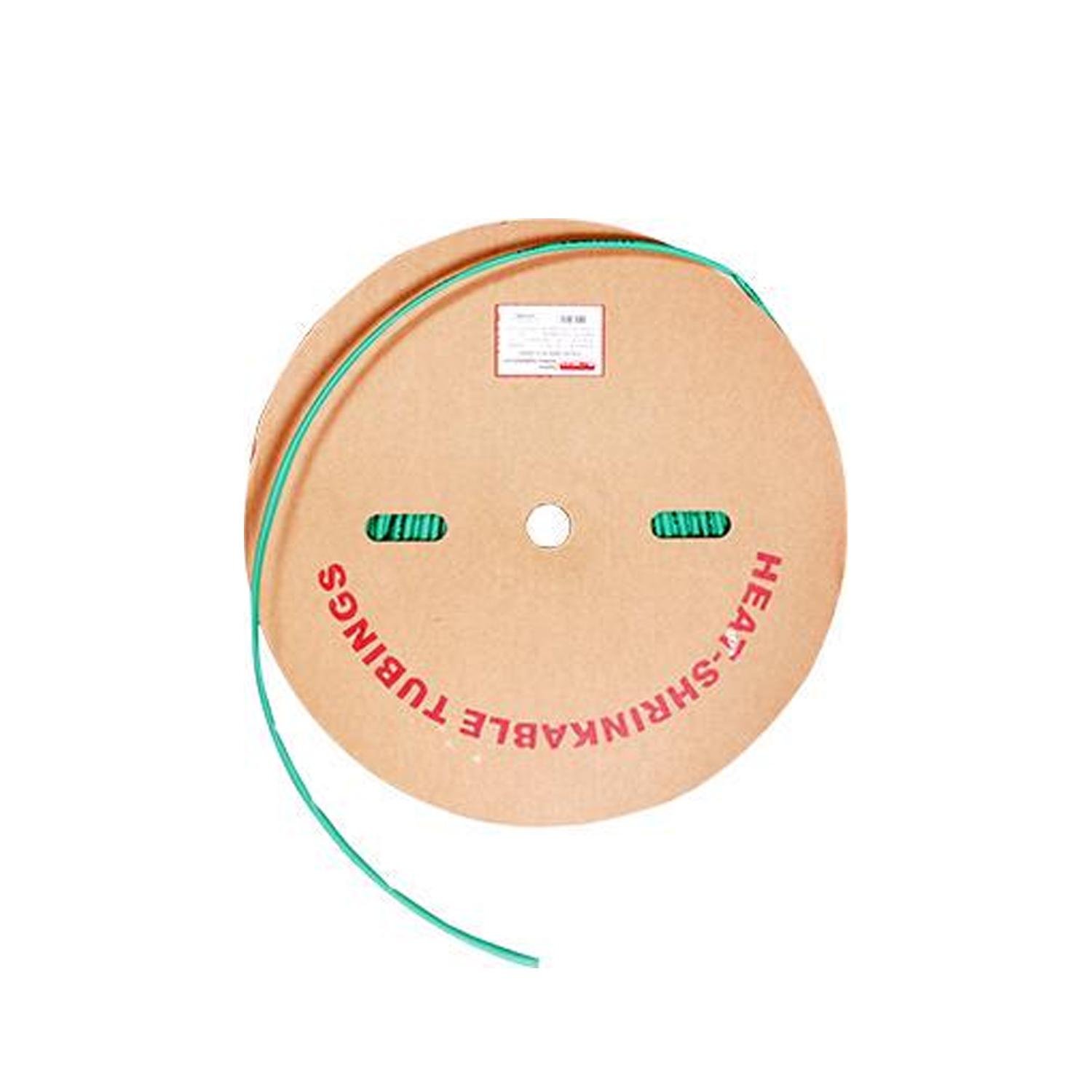 Трубка термозбіжна E.NEXT e.termo.stand.roll.4.2.green ⌀4/2 мм 200 м Зелений (s059012)