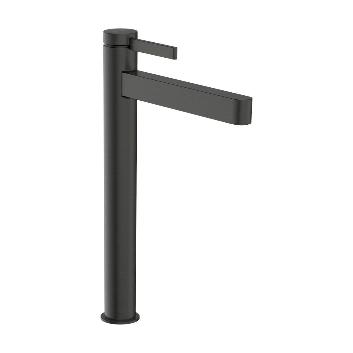Смеситель для раковины Hansgrohe Finoris CoolStart однорычажный Черный матовый (37461433)