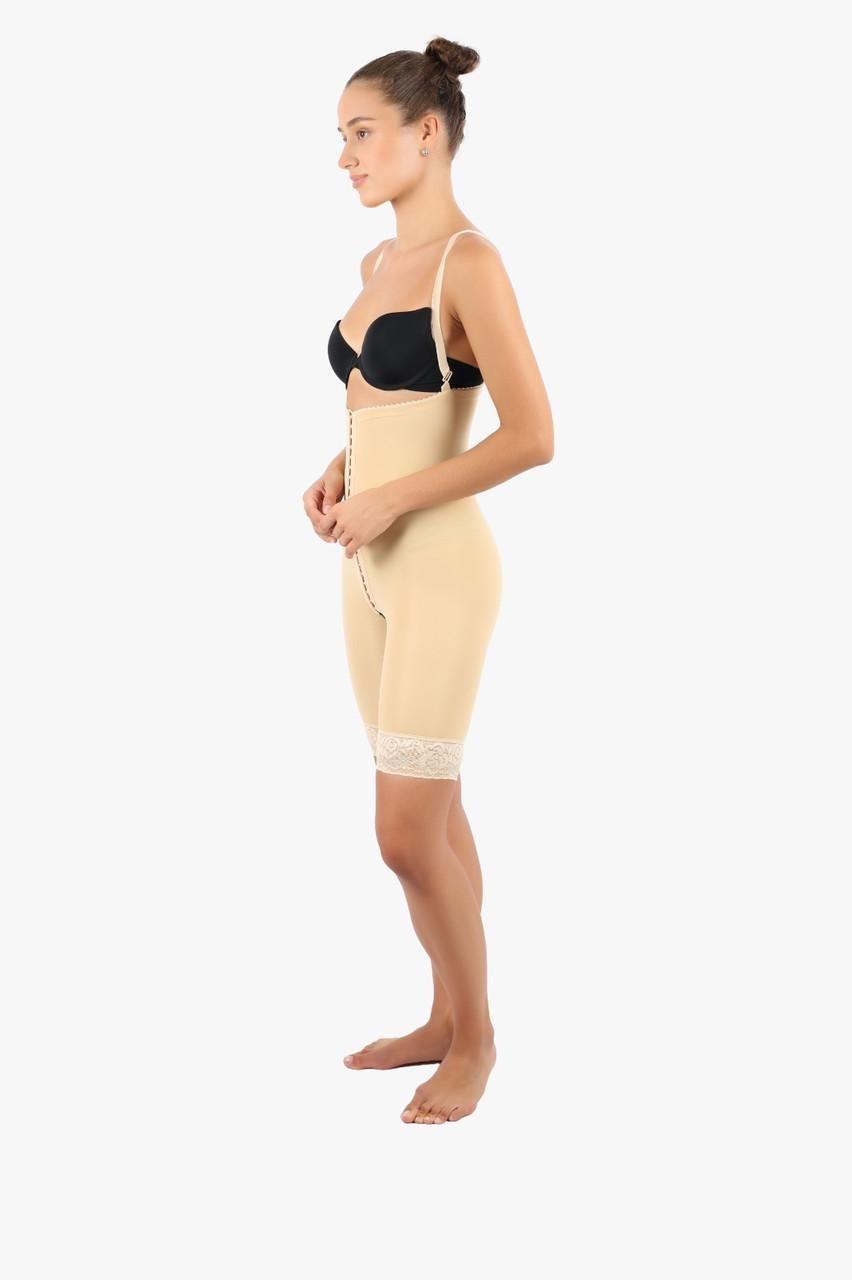 Подгрудные бриджи выше колен с бретелями SLP-301 S - фото 3 Подгрудные бриджи выше колен с бретелями SLP-301 S - фото 3