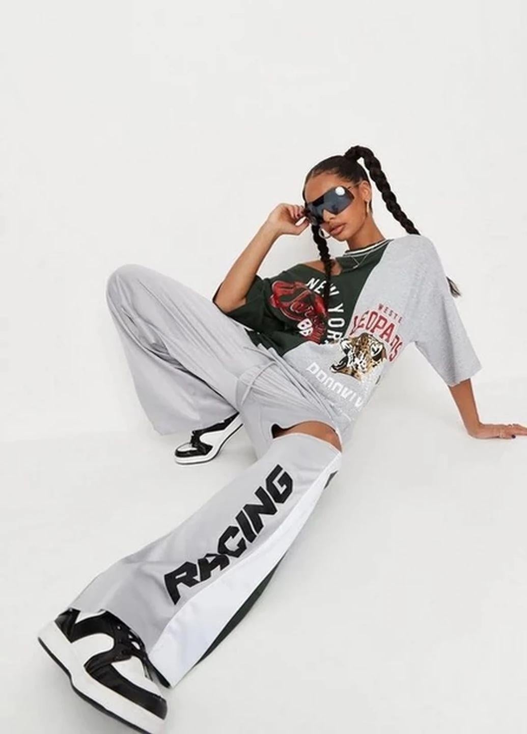 Спортивные штаны Missguided R9347251 р. 34 Серый