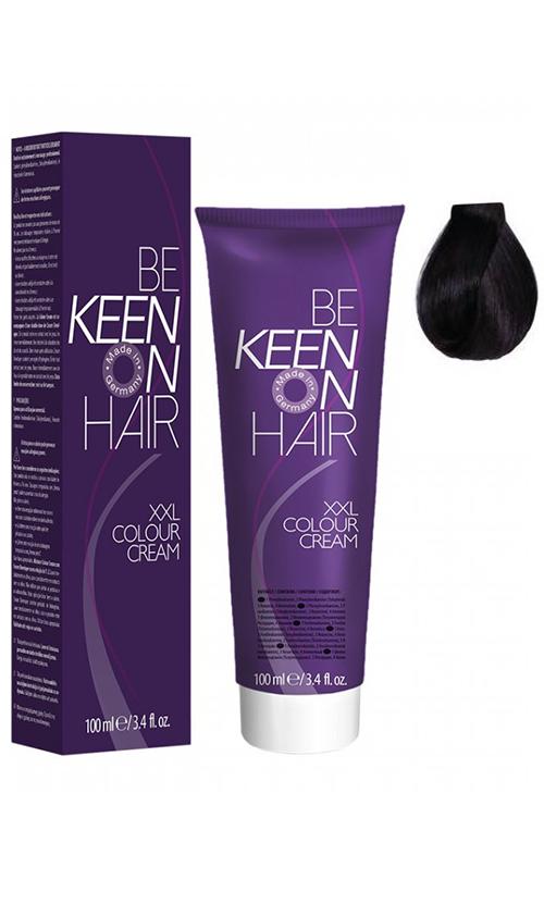 Крем-фарба для волосся Keen Colour Cream 1,8 Іссине чорний (12272)