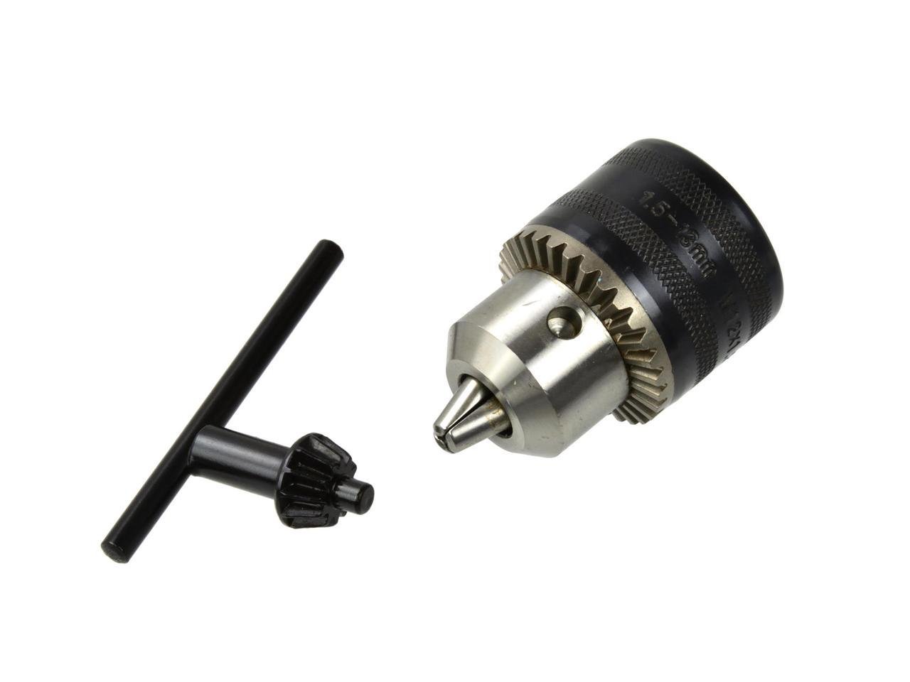 Патрон дриля з ключем GeKo 1,5-13 мм конус B12 (G00502) Патрон дриля з ключем GeKo 1,5-13 мм конус B12 (G00502)