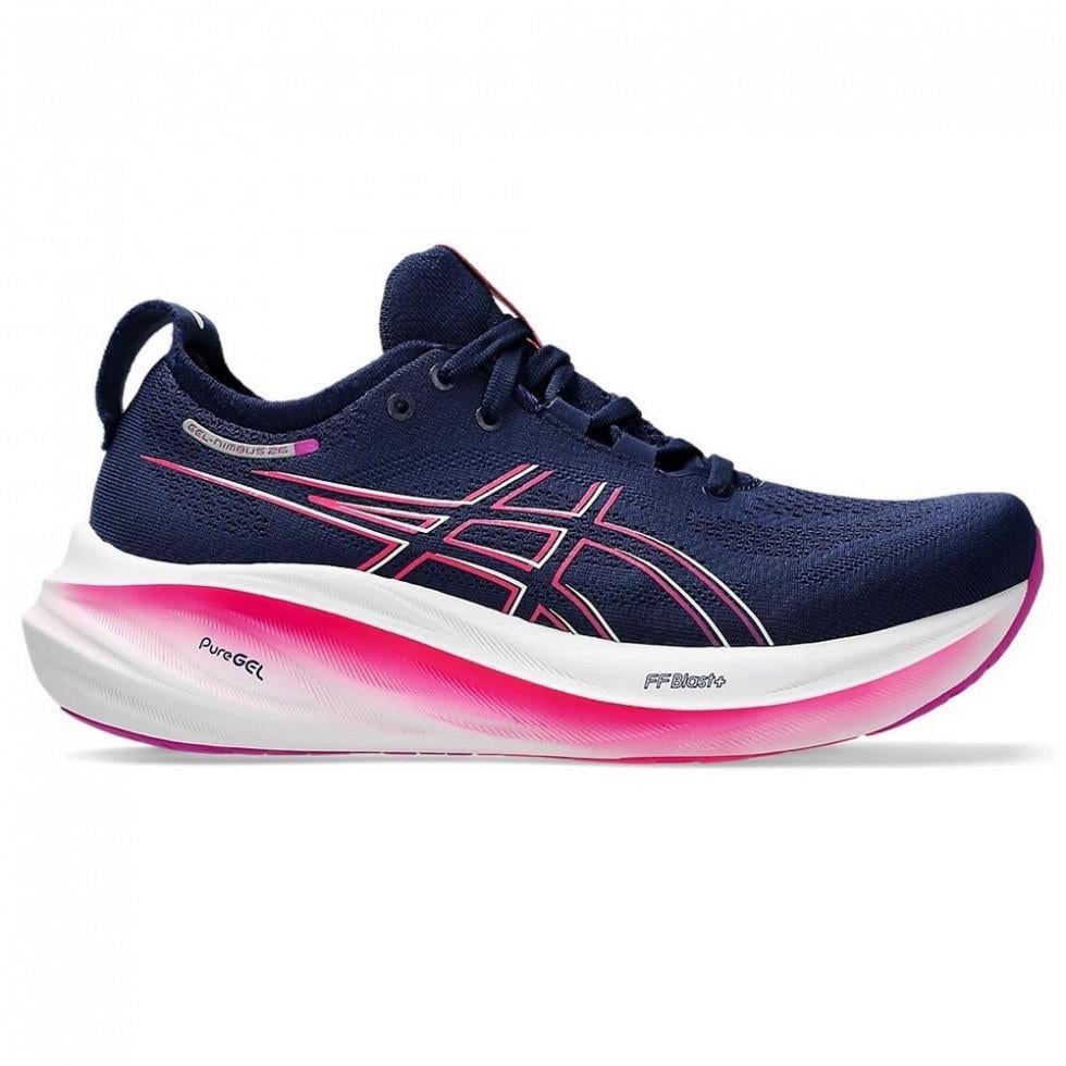 Кроссовки женские беговые Asics GEL-NIMBUS 26 1012B601-403 р. 42,5 Синий