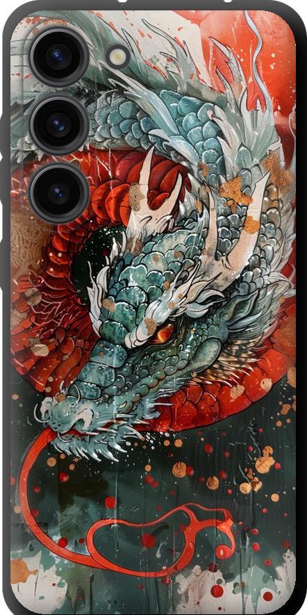 Чехол на Samsung Galaxy S23 Стихия огня (6101b-2907-42517)