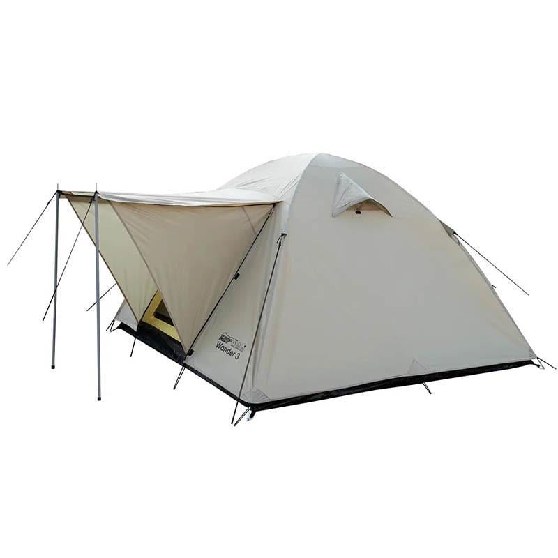 Палатка трехместная Tramp Lite Wonder 3 Песочный (TLT-006-sand)
