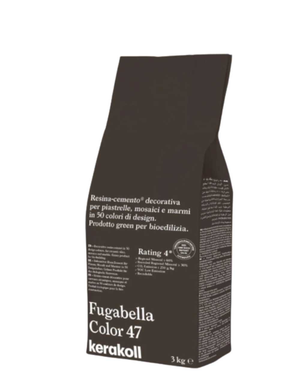 Фуга для швов Kerakoll Fugabella Color-47 3 кг Коричневый (KFG47) Фуга для швов Kerakoll Fugabella Color-47 3 кг Коричневый (KFG47)