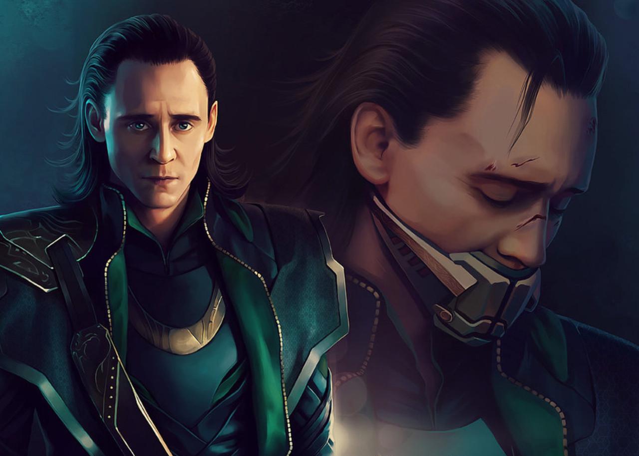 Картина GeekLand Loki Локи фан