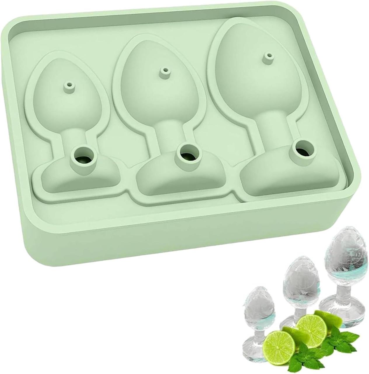 Форма для льоду Втулка 3Д Зелений (flap-2) - фото 4 Форма для льоду Втулка 3Д Зелений (flap-2) - фото 4