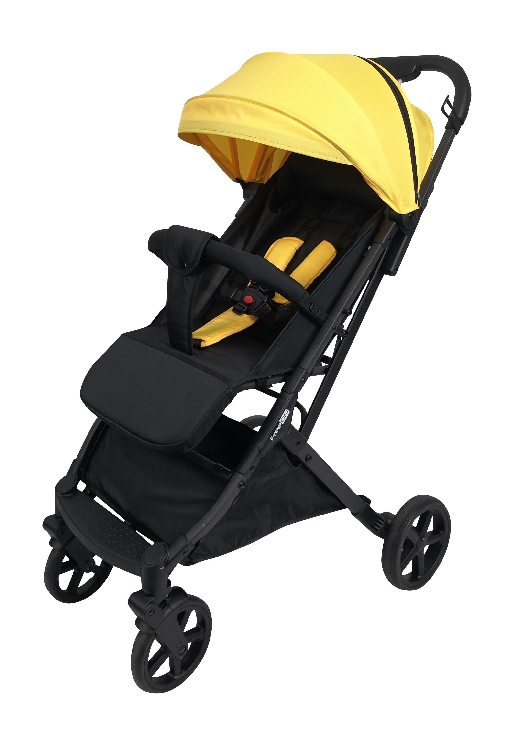 Коляска для ребенка прогулочная FreeON TAO 82016 Yellow (20794492)