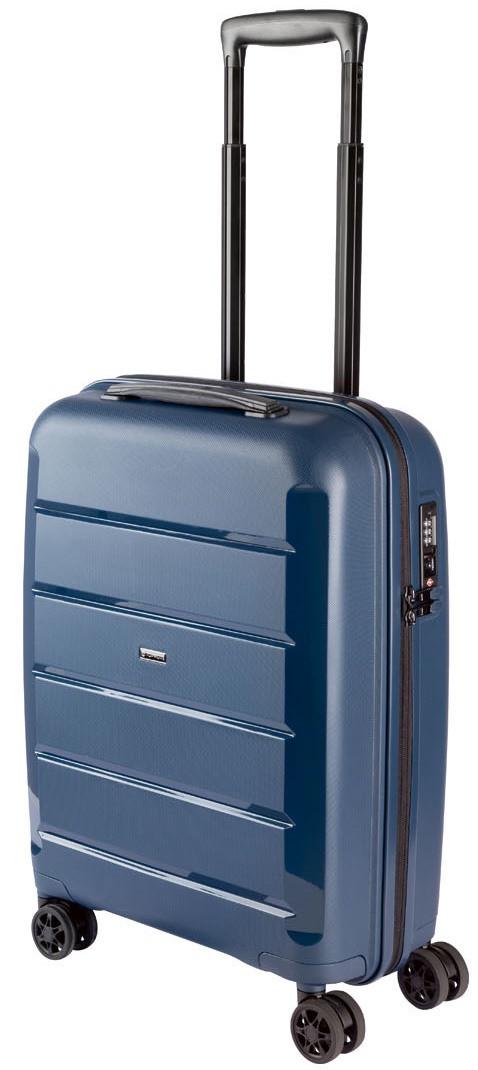 Чемодан пластиковый Topmove 30 л Синий (1681120539)