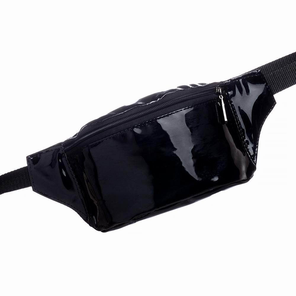 Сумка на пояс Sambag Tirso MSH Черный лаковый (17260)