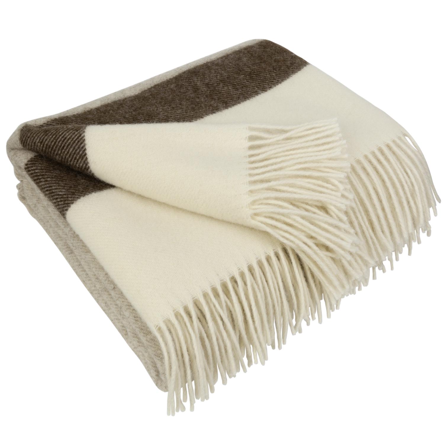 Плед-одеяло Love You Элитний эко-шерсть 100% 140х220 Светло-бежевый (4452)