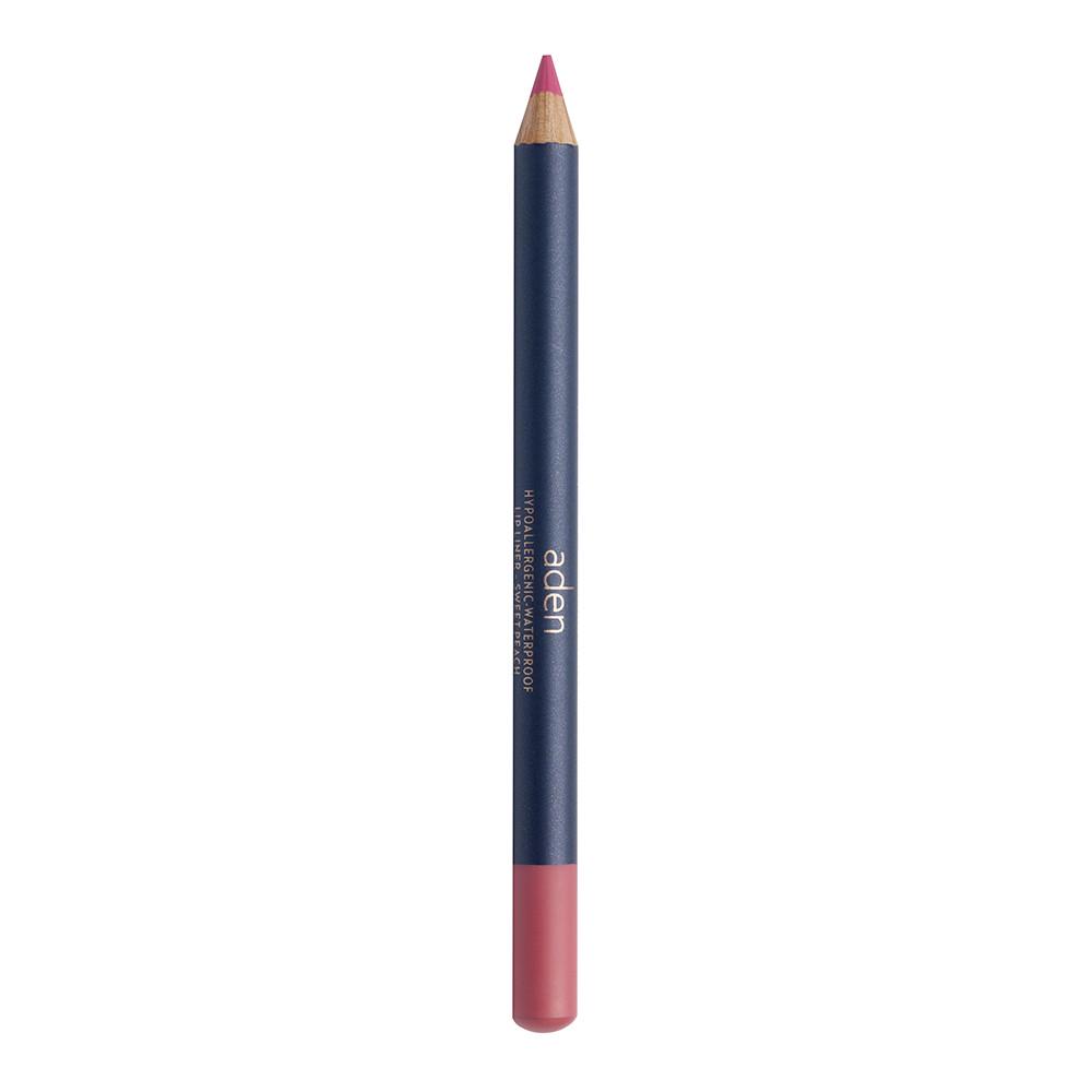 Олівець для контуру губ Aden Cosmetics Lipliner Pencil №43 Sweet Peach (5999522670431) - фото 1