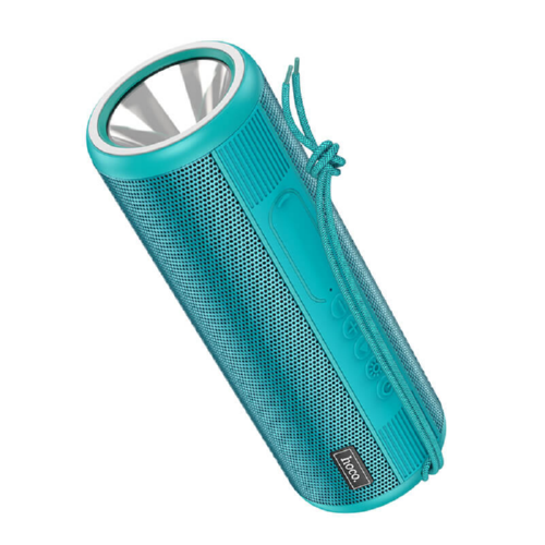 Портативна колонка Hoco HC11 USB 2Hours 5Wx2 Flashlight peacock Blue (547943)