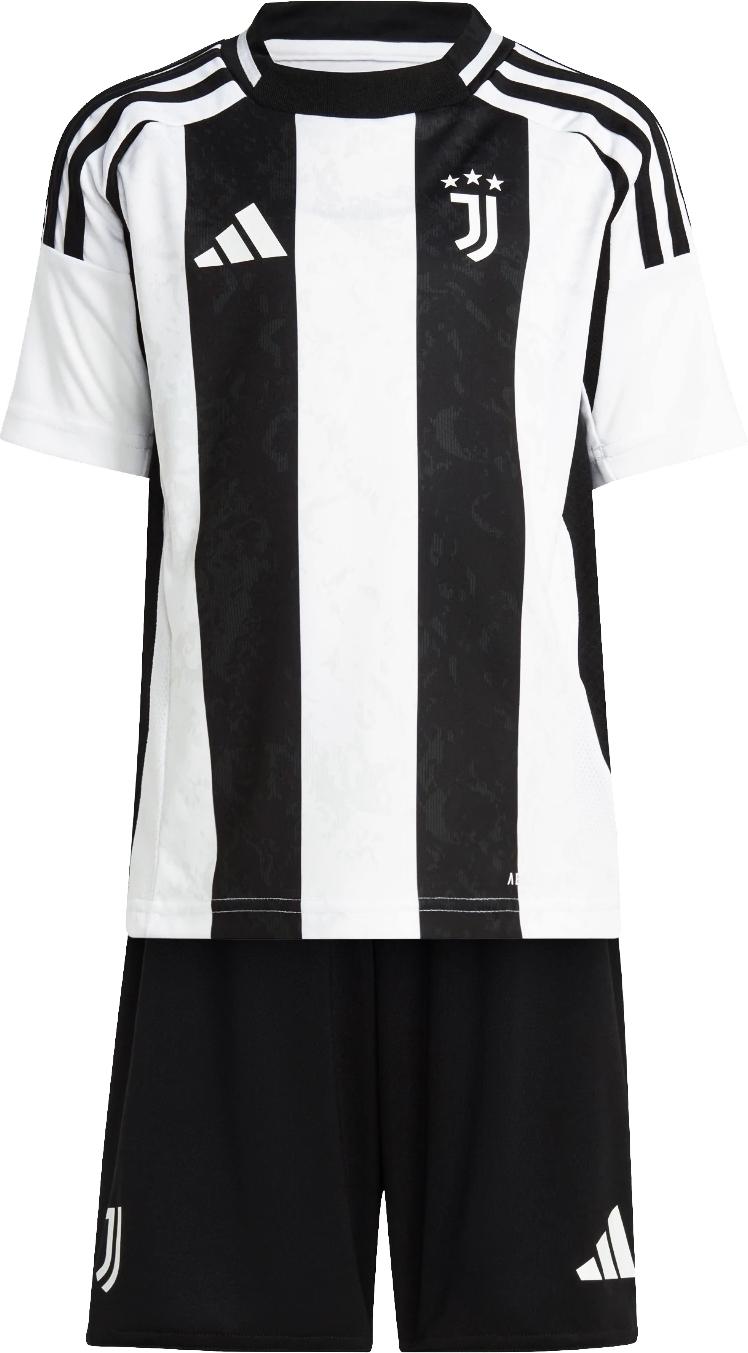 Футбольная форма детская Ювентус 2024-2025 домашняя 155-165 см Черно-белый (F0041)