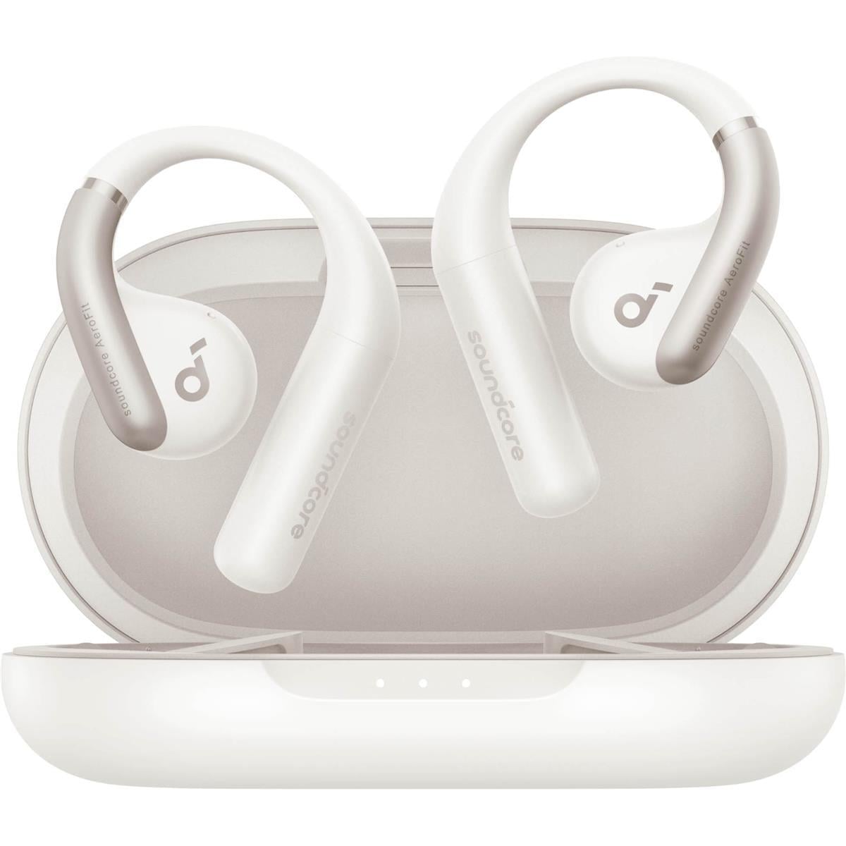 Навушники бездротові Anker SoundCore AeroFit Bluetooth 5.3 IPX7 White (A3872G21)