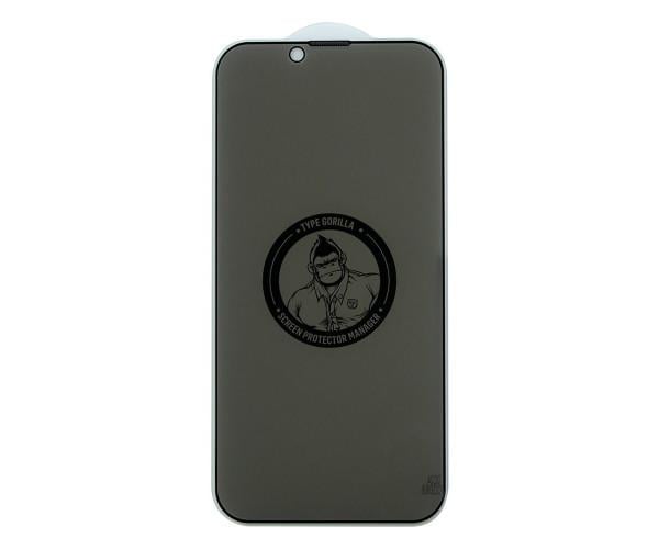 Защитное стекло Type Gorilla 0,33 мм 2.5D HD Anti-Peep NPT14 для Apple iPhone 13 Pro Max/14 Plus Black (0500037337-2850186)