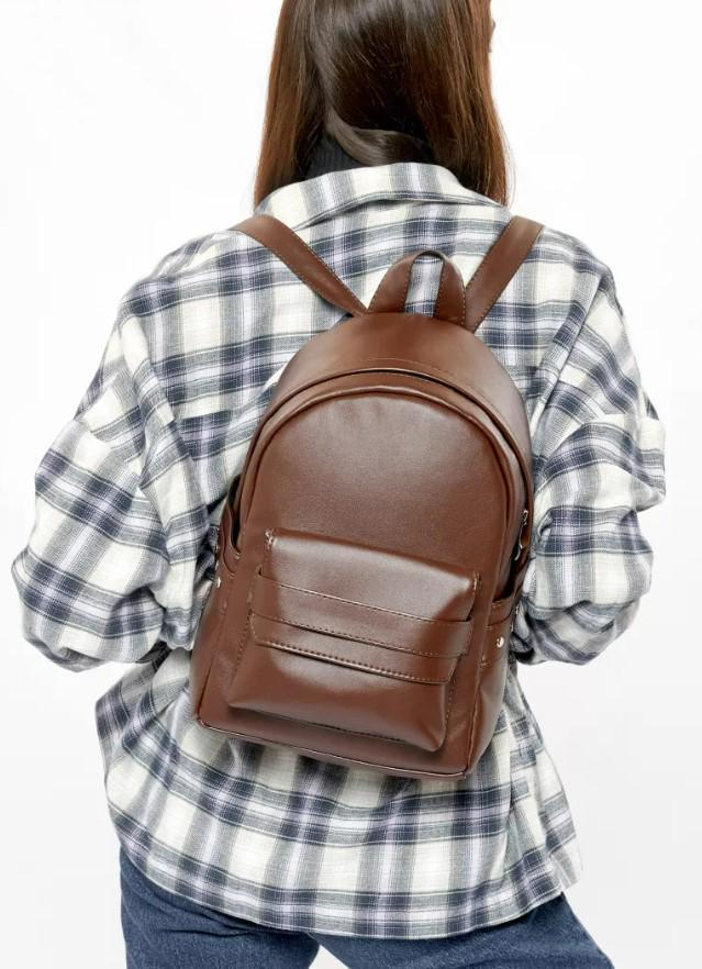 Рюкзак женский Sambag Dali BKH Шоколадный (15351020) - фото 2 Рюкзак женский Sambag Dali BKH Шоколадный (15351020) - фото 2