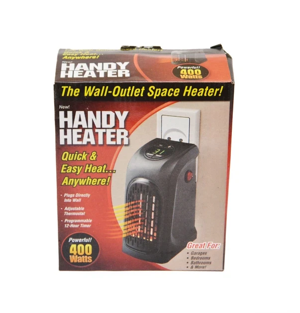 Обогреватель Handy Heater 400W 2 режима работы Черный (MX-11453) - фото 4