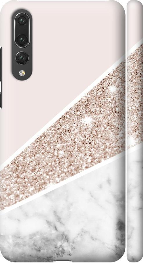 Чехол на Huawei P20 Pro Пастельный мрамор (4342m-1470-42517)