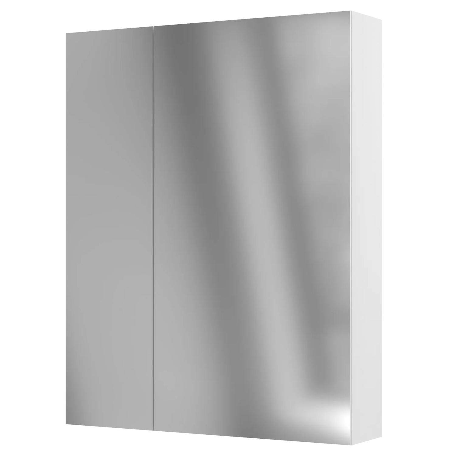 Шкаф в ванную зеркальный Van Mebles Панорама 750x600 R прямоугольный настенный (MRT-000007380)