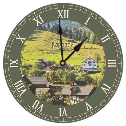 Часы настенные круглые Presentville 36 см (CHR K KAR002)